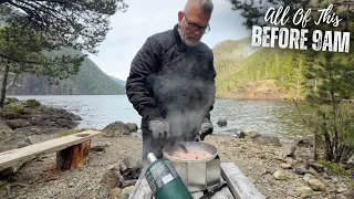 Cooking Breakfast Tucked Away In The Woods | DO THEY FAKE IT