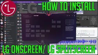 How To Install LG Onscreen / LG Split Screen On Any LG Monitor (Costco)