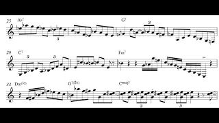#OscarPeterson #CharlieParker #Transcription What is this thing called love - Oscar Peterson's solo