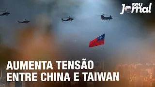 Aumenta tensão entre China e Taiwan