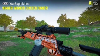 [4K] PUBG PC： TOP1 TAEGO M249&MK14 SOLO VICTORY GAMEPLAY (NO COMMENTARY)
