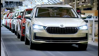 New Skoda Superb 2024 Superbly Manufactured at Bratislava Factory.