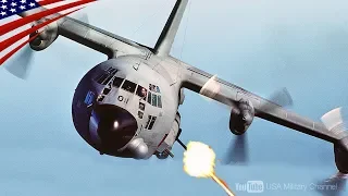 【最強の対地攻撃機】AC-130ガンシップ･Ｈ型退役から最新Ｊ型まで機内映像満載！