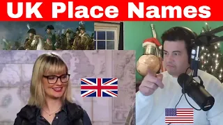 American Reacts How to Pronounce UK Place Names - Anglophenia Ep 23