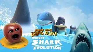 Midget Apple Plays - Hungry Shark Evolution!!