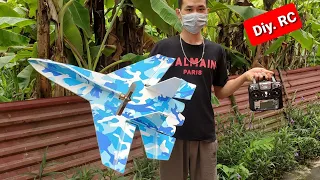 How to make a wing plane with Su27 (RC toy)