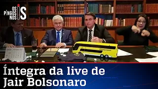 Íntegra da live de Jair Bolsonaro de 22/10/20