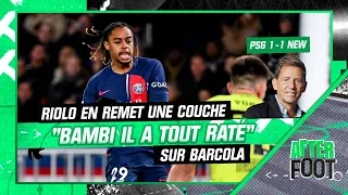 PSG 1-1 Newcastle : "Bambi il a tout raté", Riolo en remet une couche sur Barcola