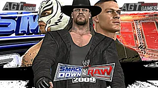 AGT - WWE SmackDown vs. Raw 2009 на XBOX 360 (Вспоминаем игру!) Турниры, матчи!