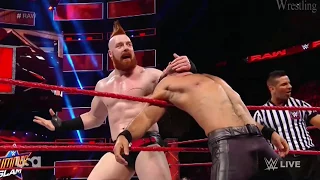 Seth Rollins vs. Sheamus: Raw, Aug 7, 17