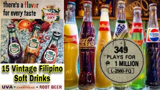 15 Mga Vintage Soft Drinks na Tumatak sa Puso ng mga Pilipino sa mga nag Daang Henerasyon.