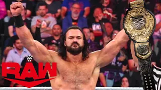Drew McIntyre Campeon Mundial? - Raw 27 de Mayo 2024 - WWE en español