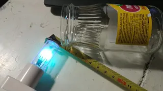 First run (2/3) Amazing ten-volt mercury discharge UVC lamp. (GTL3) 3.5 Watt from aliexpress