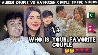 Pakistani React On Alresh Couple Vs Aayouzeh Couple TikTok Videos 2024. Who Is Your Favorite Couple