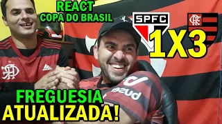 REACT SÃO PAULO 1X3 FLAMENGO | COPA DO BRASIL 2022 | MELHORES MOMENTOS