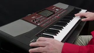 KORG PA700 видео инструкция Часть 3: Стили