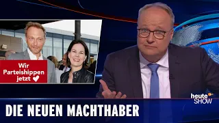 FDP und Grüne: Die kleinen Parteien bestimmen den nächsten Kanzler | heute-show vom 01.10.2021