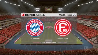 Bayern Munich vs Fortuna Düsseldorf - FIFA 20 (Bundesliga)