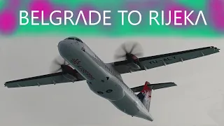 ATR72-600 | Belgrade 🇷🇸 to Rijeka 🇭🇷 | Air Serbia JU226 | Microsoft Flight Simulator 2020