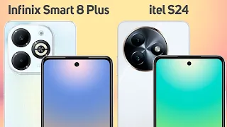 Infinix Smart 8 Plus vs itel S24