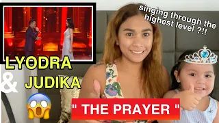 LYODRA X JUDIKA - THE PRAYER - Indonesian idol 2020 | REACTION