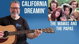 A Guide for ALL Skill Levels: California Dreamin' Guitar Lesson