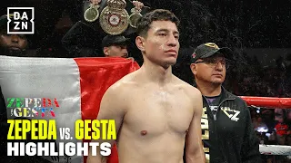 William Zepeda vs. Mercito Gesta Fight Highlights