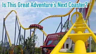 Six Flags Great Adventure CONFIRMED a New 2024 Roller Coaster! Is it a Vekoma Super Boomerang?