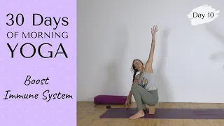 Day 10 | Boost Immune System | 30 Days of Morning Yoga (Melissa Wick)