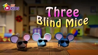 Three Blind Mice with Lyrics | LIV Kids Nursery Rhymes and Songs | HD