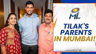 Tilak Varma meets his parents | Mumbai Indians
