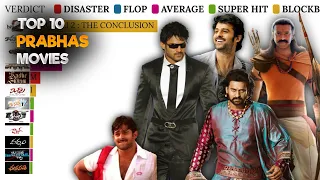 Top 10 Prabhas Movies (2002-2023) Ranked || MaHa Stats