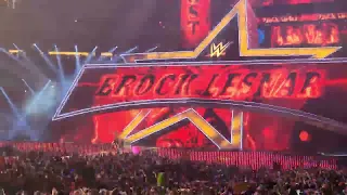 Brock Lesnar WrestleMania 38 Entrance Live