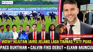 🔴 KABAR BAIK! "YES" Senjata Baru Timnas Ready~Kejutan Jairo Riedewald Jelang Laga Timnas~Elkan Clear