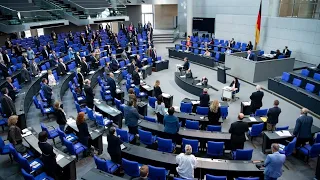 Bundestag: Statements der Fraktionsspitzen
