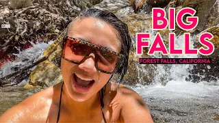 Big Falls Hike in Forest Falls, California (San Bernadino County) //Waterfall Hiking Adventure
