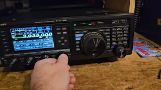 Talking about the yaesu ftdx1200 ham radio