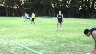 Sea Hawks TV - Luke McAlister & Aaron Smith Pre Season Training at Silverdale Passing