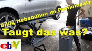 Billig Ebay China Hebebühne für jede Garage! mal sehen....