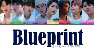 Stray Kids (스트레이키즈) - Blueprint Color Coded Lyrics Eng/Rom/Han