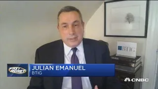 BTIG's Julian Emanuel predicts more volatility through the election