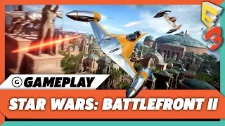 Star Wars: Battlefront II Multiplayer Gameplay Reveal: Assault on Theed | EA Play at E3 2017