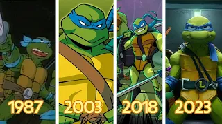 The Evolution of  The Teenage Mutant Ninja Turtles Cartoons and Movies [1987-2023]