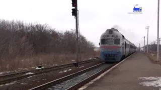 Дизель-поїзд Умань-Черкаси / Diesel-train Uman-Cherkasy