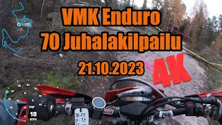 VMK Enduro 70 Juhlakisa 21.10.2023 | 4K