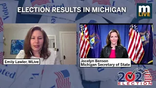 Secretary of State Jocelyn Benson: Most Votes Should Be Counted Tonight