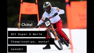 ONE OF THE MOST EXHILARATING RACE RUNS OF MY LIFE, UCI SUPER G WORLD CHAMPIONSHIPS!!!