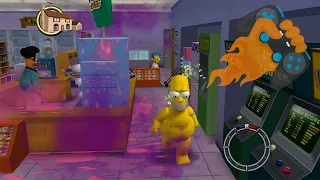 [4K] The Simpsons Hit & Run | Level 1 | Homer | 100% Completion