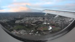 QANTAS A330 DAWN ARRIVAL INTO ADELAIDE