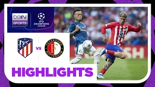 Atletico Madrid v Feyenoord | Champions League | Match Highlights
